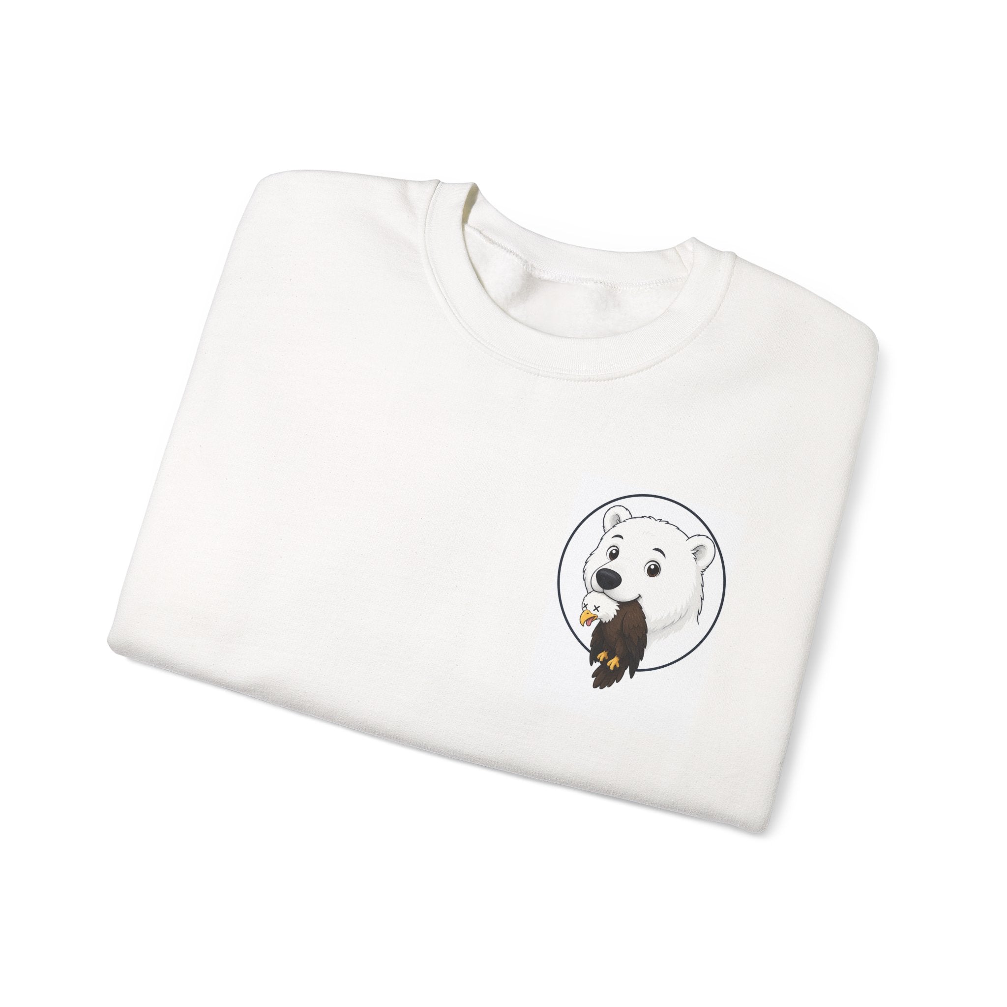Dog & Bird Pocket Crewneck Sweatshirt