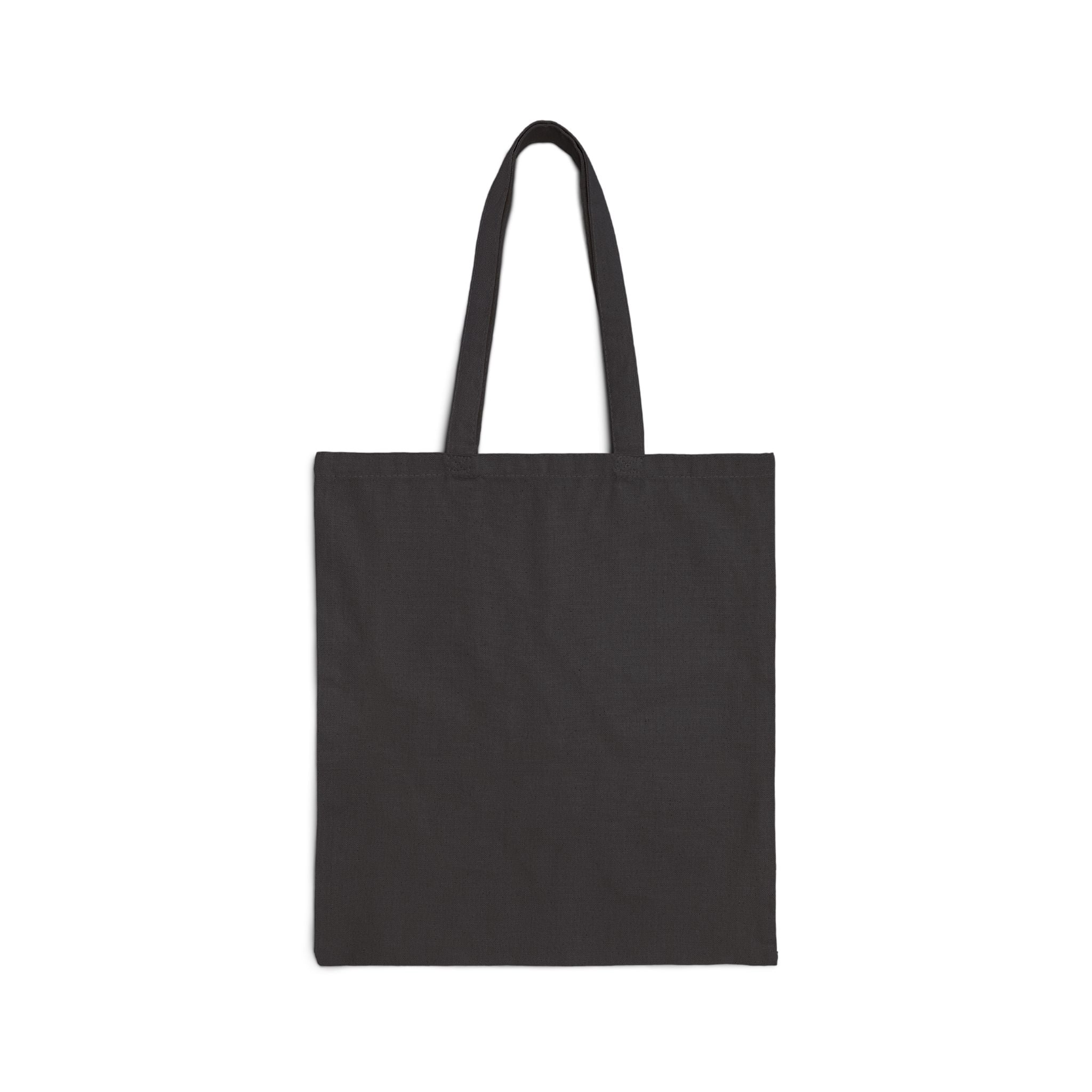 Canvas Tote Bag — Minimal Dog Portrait Eco Market Tote