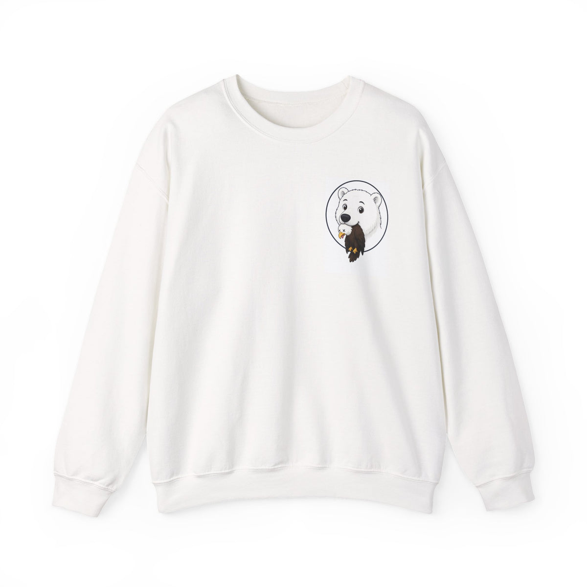 Dog & Bird Pocket Crewneck Sweatshirt