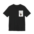 Bear & Honey Pocket Tee — Cute Minimalist Graphic T-Shirt