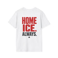T-Shirt — 'Money Stays On Home Ice' Canadian Hockey Crest